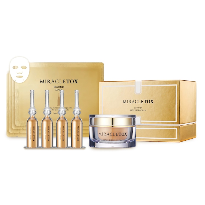 Set 3 produse cosmetice, MiracleTox Beyond, cu efect de intinerire a tenului