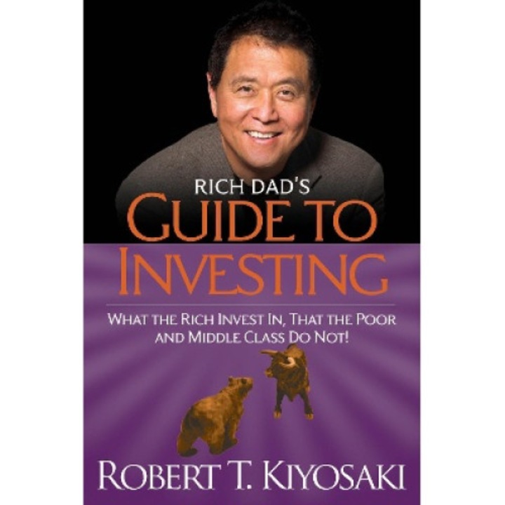 Rich dad's guide to investing, Buzzer, Robert T. Kiyosaki, Editie in engleza