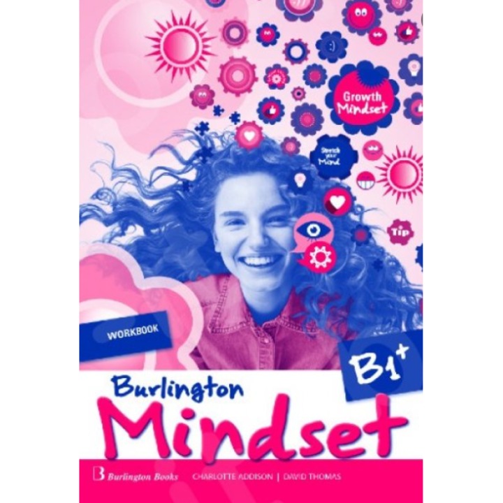 Burlington mindset B1+WB, Charlotte Addison, Craig Stevens, Editura Burlington, Limba engleza, Nivel intermediar, 2020
