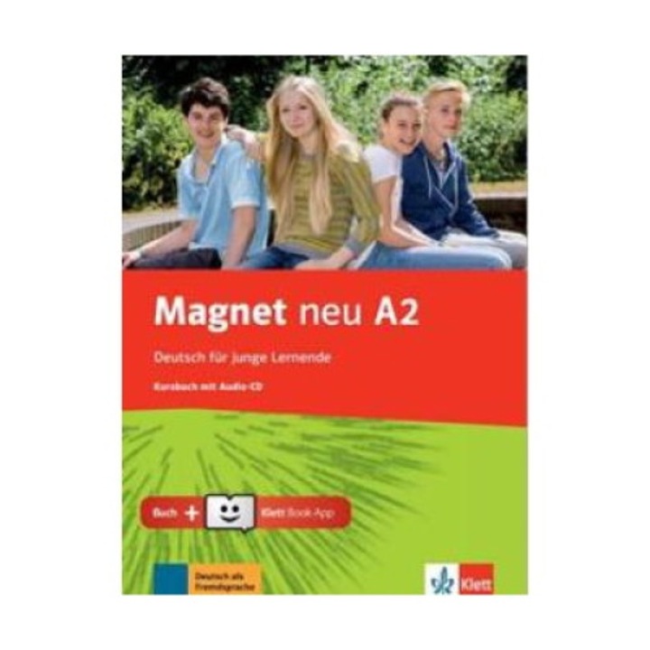 Magnet A2 kursbuch, Fabian Lenk, Editura Klett, Limba germana, 2020