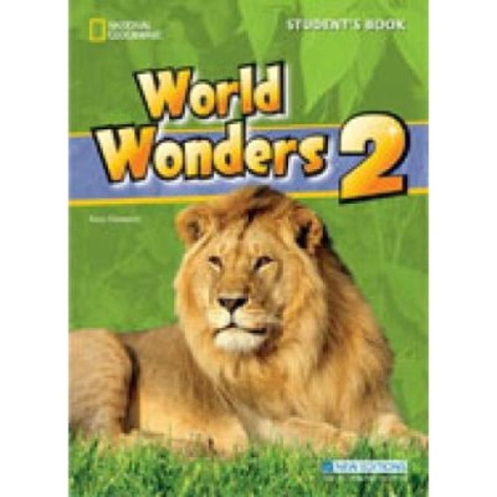 Carte WORLD WONDERS 2 - Michelle Crawford & Katy Clemens, National Geographic Learning, cu CD, Multicolor