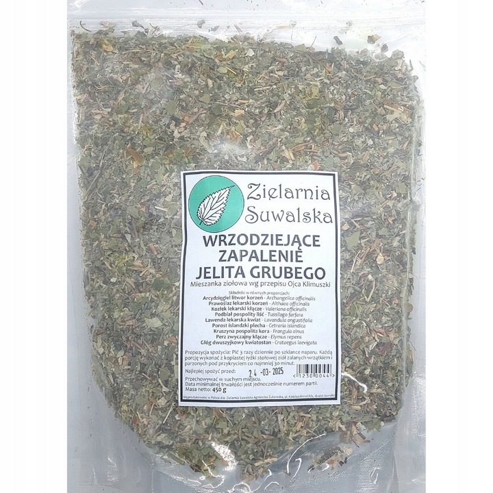 Ceai plante medicinale, Zielarnia Suwalska, 450g