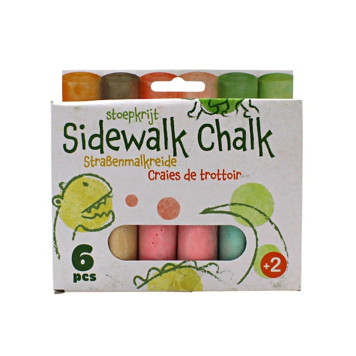 Set 6 crete colorate pentru copii