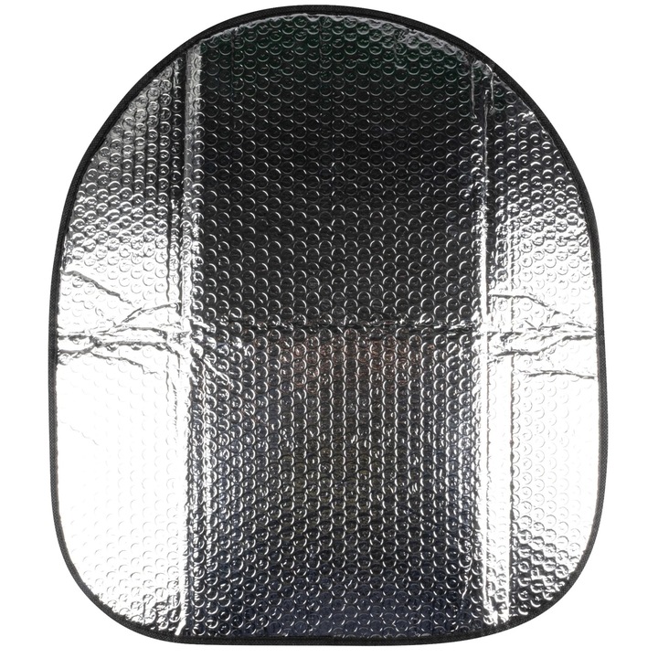 Husa volan cu protectie solara, parasolar, diametru volan maxim 42 cm, Walser, 50 x 44 cm