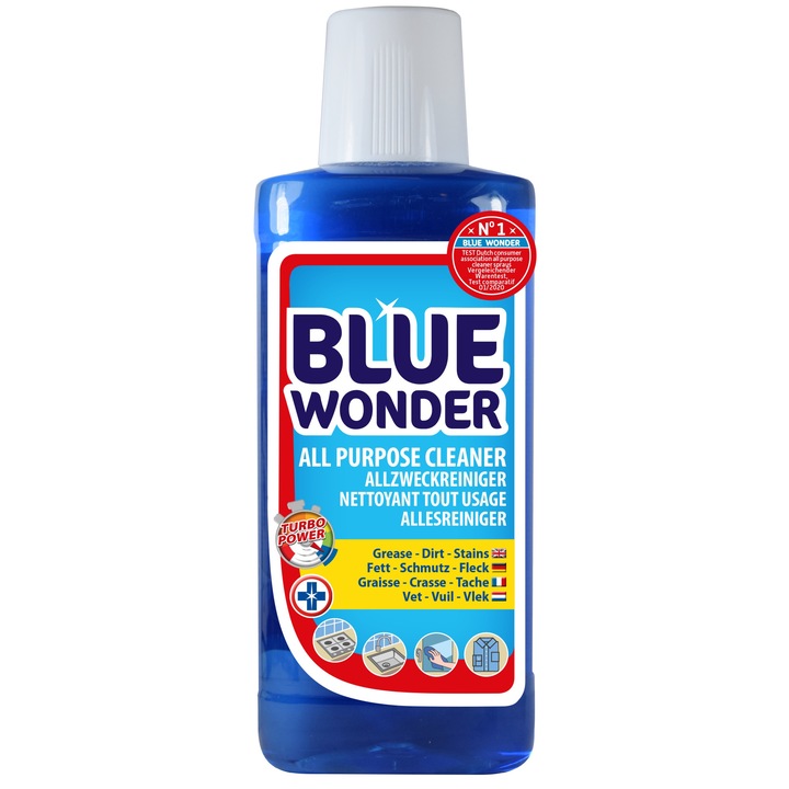 Solutie pentru curatare universala BLUE WONDER, rezerva 750ml