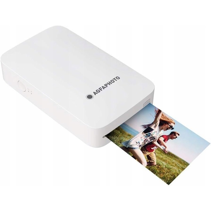 Imprimanta foto instantanee telefon AGFAPHOTO Mini P Bluetooth, alb