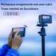 Camera video de actiune sport IARMAC, WIFI, 5K@30FPS, 4K@60FPS, 24MP, Ultra HD, Carcasa Waterproof, Set 6 lentile inclus, doua ecrane, Touch screen, rezistenta la apa 30 m, raza 170D, stabilizare electronica a imaginii (EIS), impermeabila, Neagra