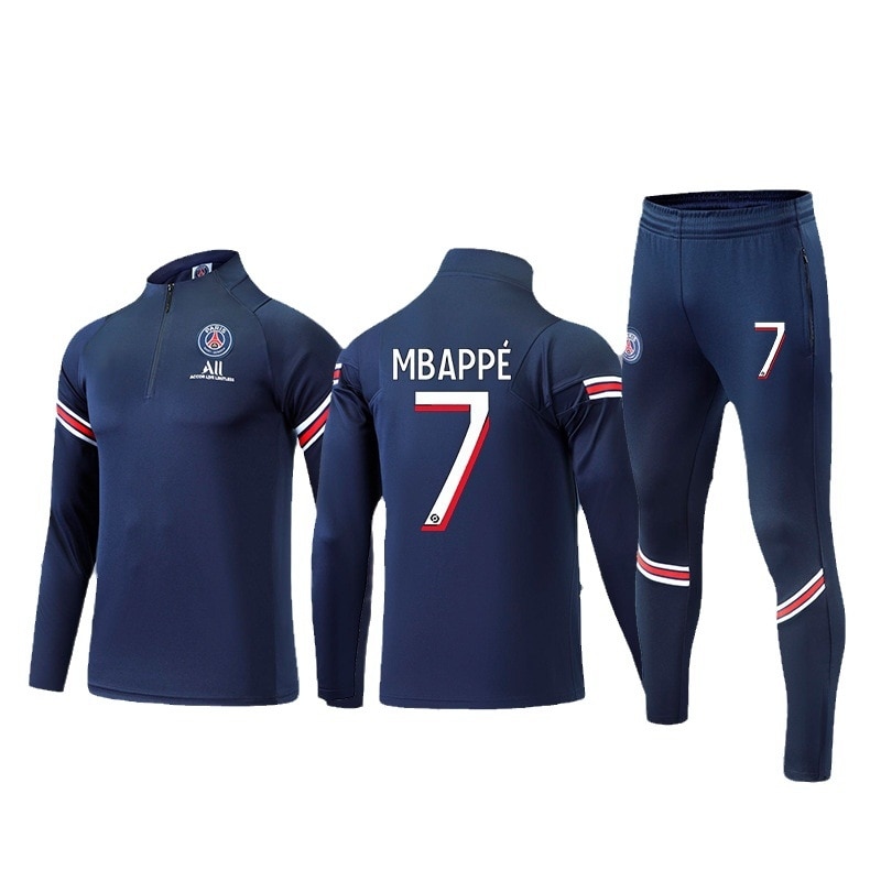 Echipament sportiv copii Paris Mbappe Trening pentru fotbal Set