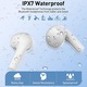 Wireless Pro 5 fejhallgató, HD hang, mágneses tok, elegáns dizájn, kompatibilis iPhone, Samsung és Huawei készülékekkel, SONORH®