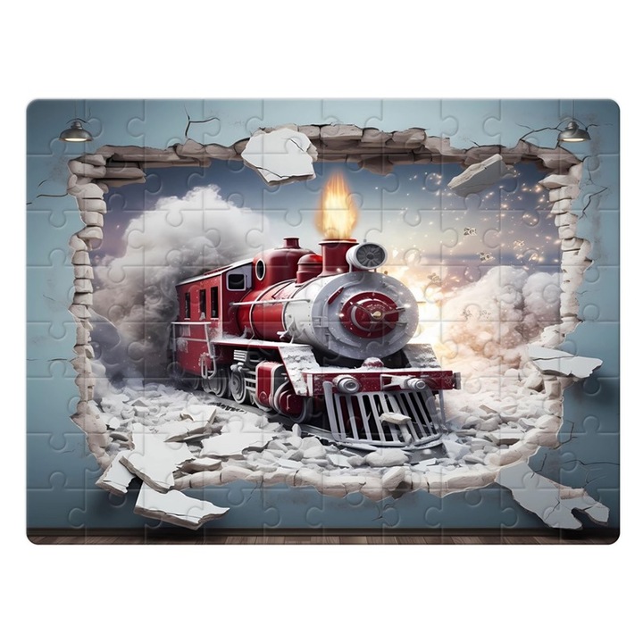 Vonat 3 puzzle 80 darabos