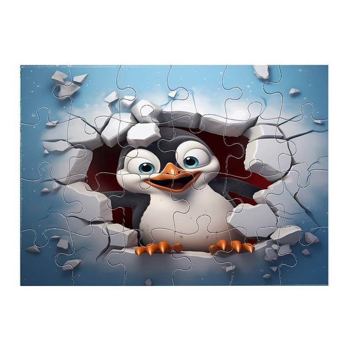 Pingvin 3 puzzle 24 darabos