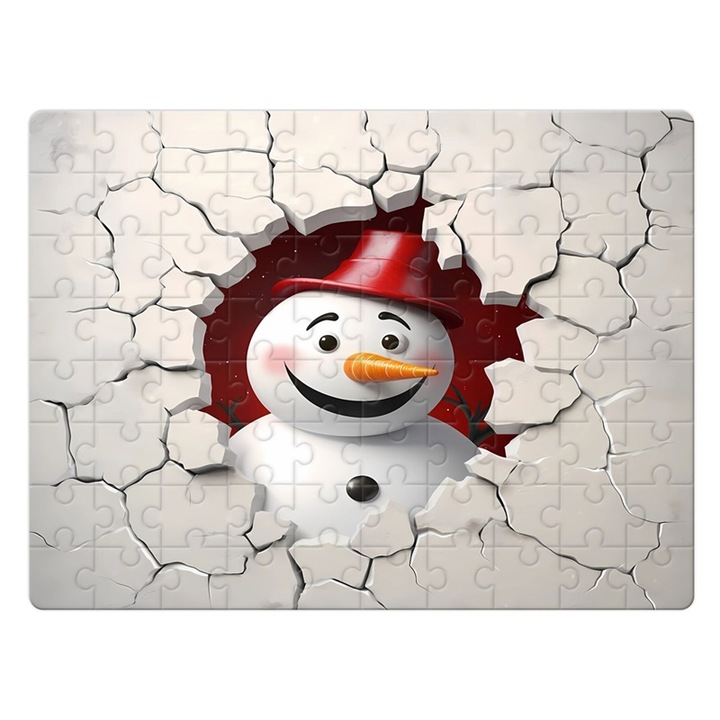 Hóember 3 puzzle 80 darabos