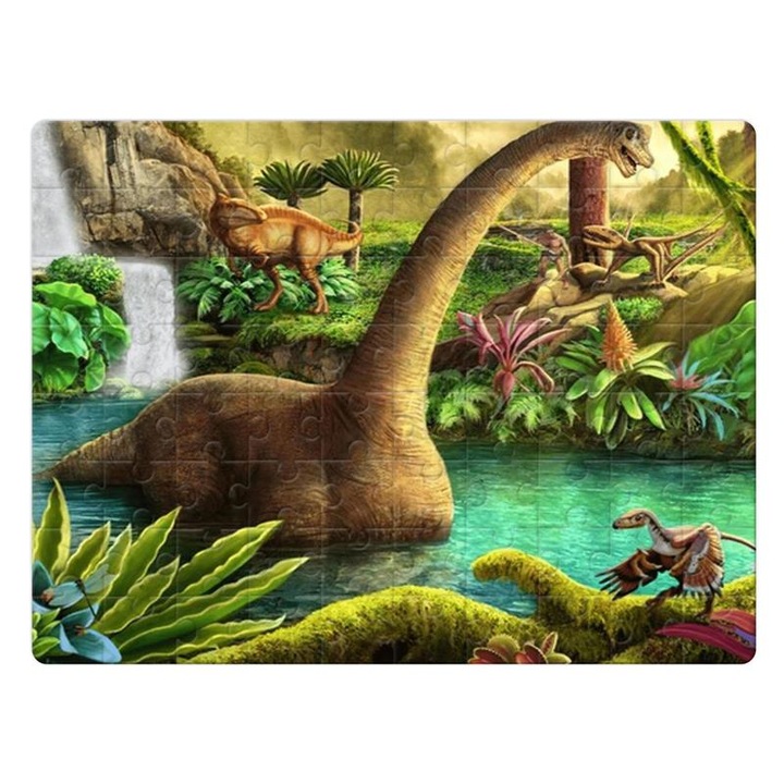 Dinoszaurusz puzzle 80 darabos 4