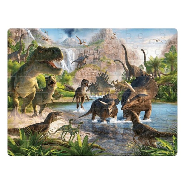 Dinoszaurusz puzzle 80 darabos 6