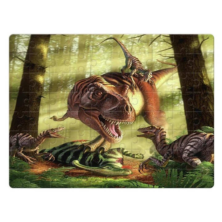 Dinoszaurusz puzzle 80 darabos 8