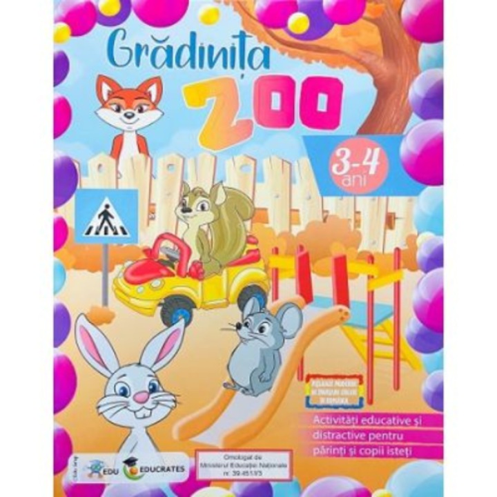 Gradinita Zoo. Pachet educational pentru Grupa mica si Grupa mijlocie