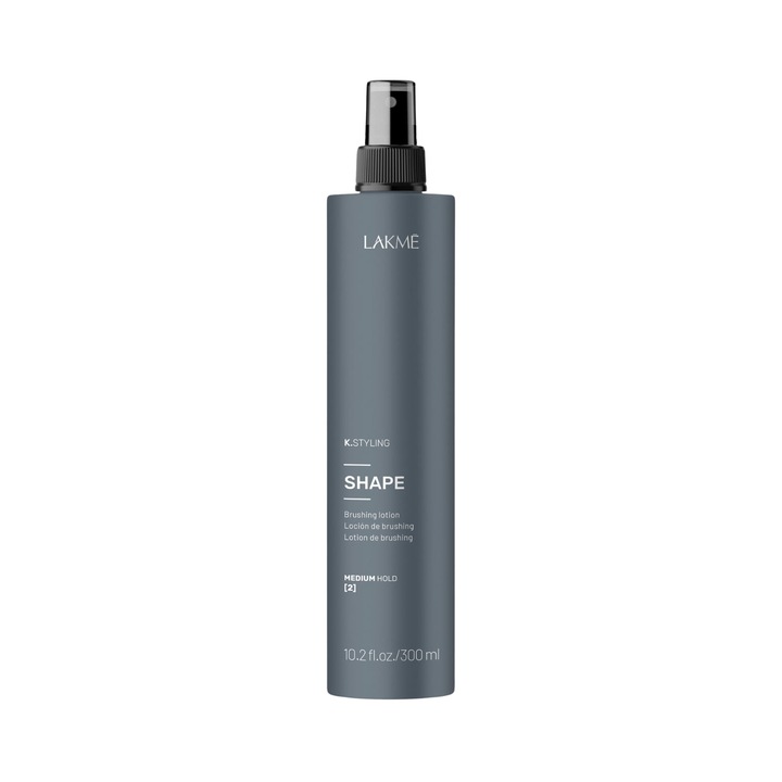 Lakmé K.Styling Shape Brushing Lotion hajformázó spray haj megerősítésére 300 ml