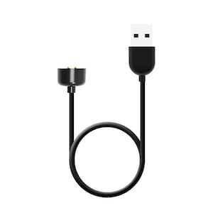 Cablu de incarcare, Compatibil cu Xiaomi Mi Band 5/6/7, Plastic, Negru