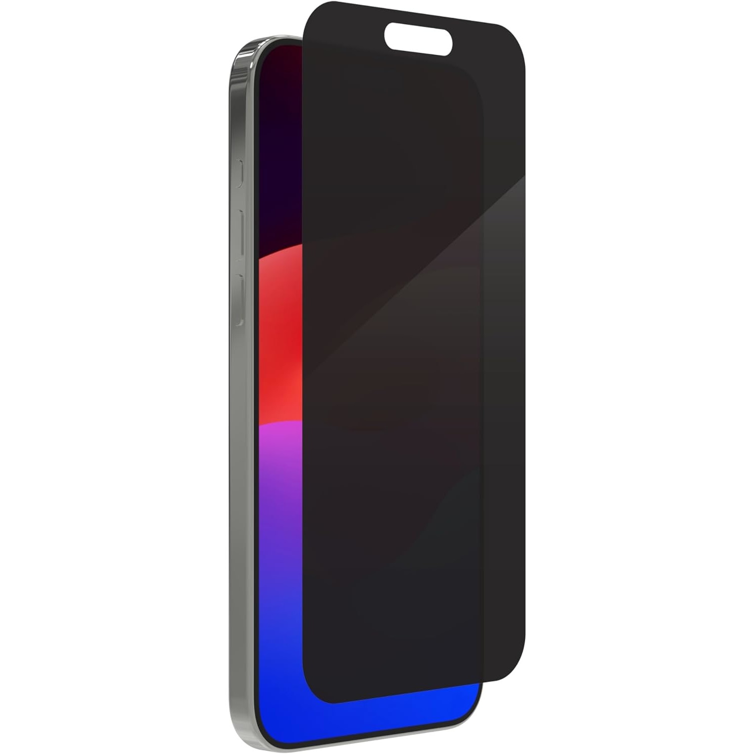 Folie de protectie ecran Privacy Hydrogel din silicon, TPU, compatibila cu iPhone 15, Perfect fit, acopera tot ecranul, ISAG