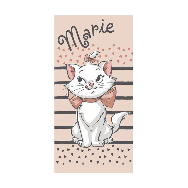 Хавлиена кърпа за котки Disney Marie yammy 70x140см