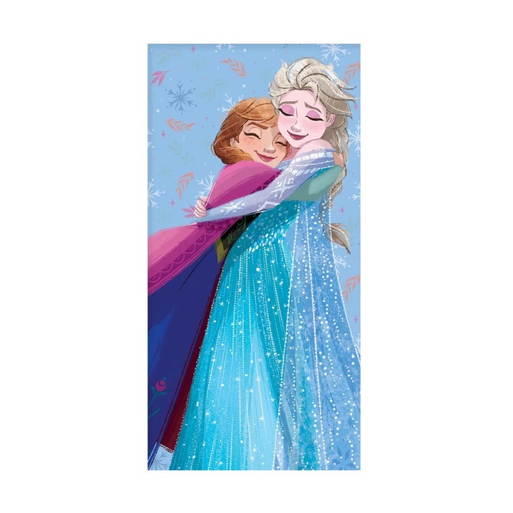 Хавлиена кърпа Disney Frozen прегръдка за баня 70x140см