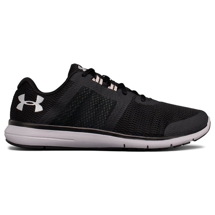 Pantofi sport, Under Armour, Textil, Negru, Negru, 41