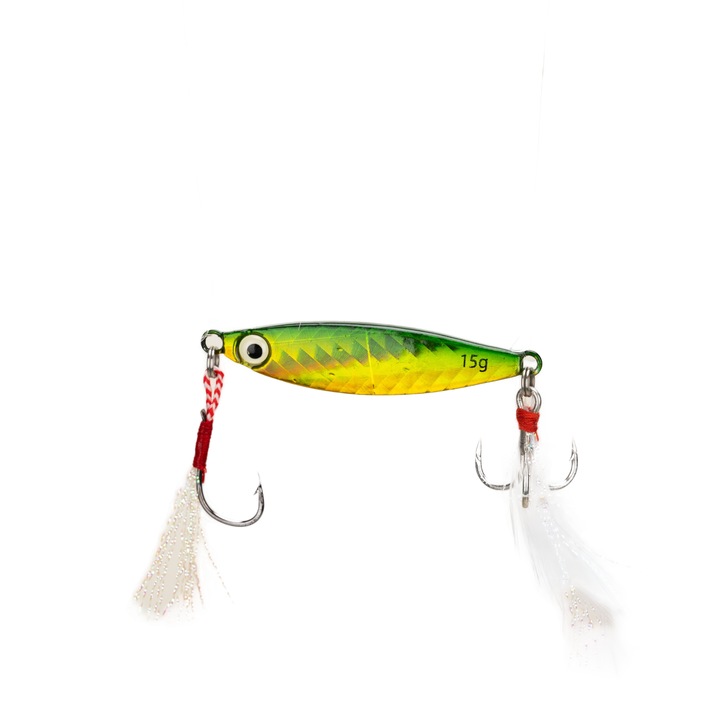 Метална примамка pilker за риболов на хищници, clean, perch, salou, Z01, ZHENG FISHING, Model04, 10g