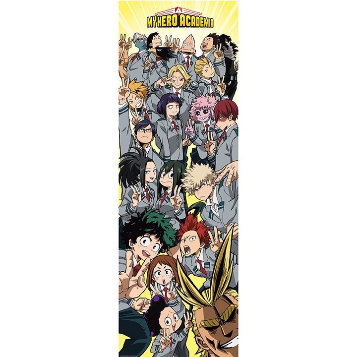 Poster pentru usa, My hero academia, Classroom, 53 x 158 cm