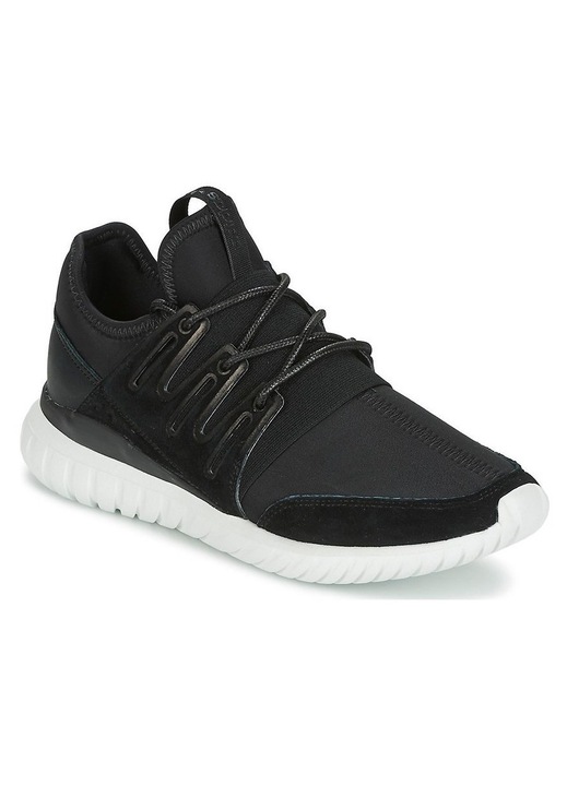 Sportcipő, Adidas, Textil anyag, Fekete, Fekete