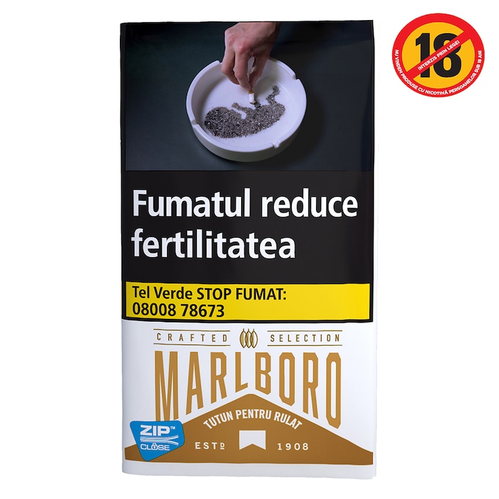 Pachet tutun Marlboro Crafted Gold 30g