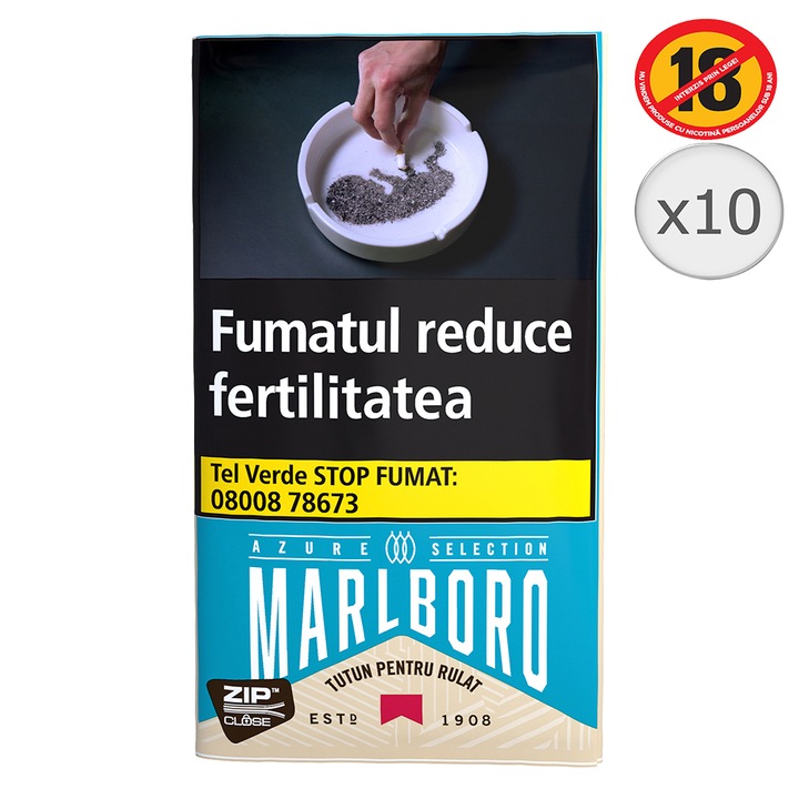 Cartus tutun Marlboro Crafted Azure 30g