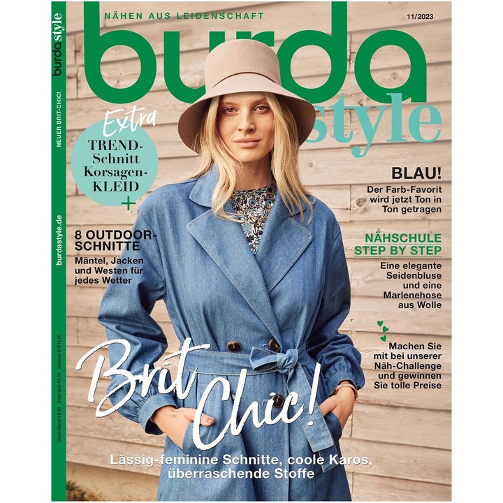 Списание Burda Style октомври 2023 г., 11/2023 г