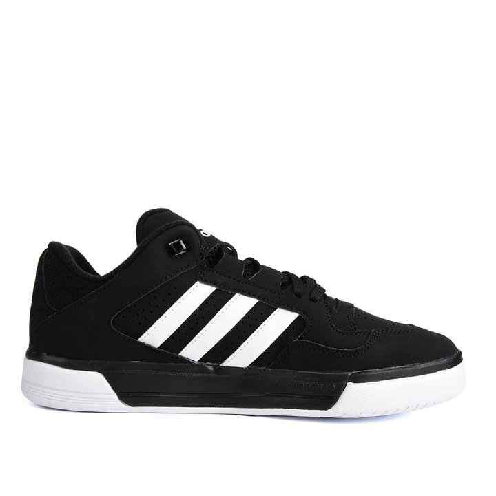 Pantofi sport, Adidas, Textil, Alb/Negru