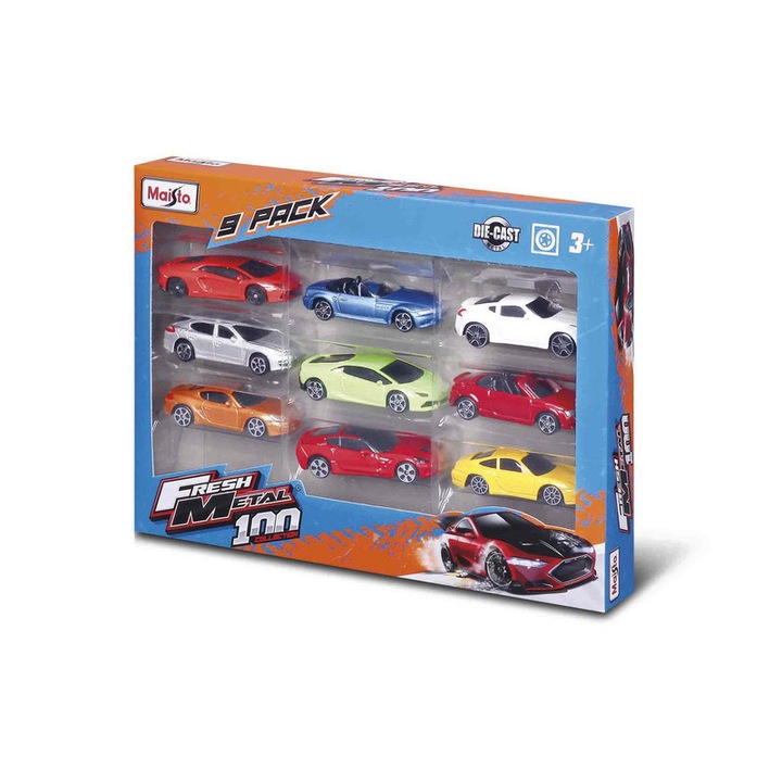 Коли Maisto Fresh Metal, 9 бр./оп
