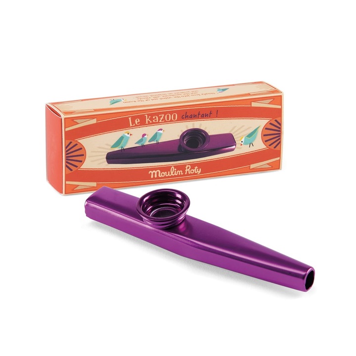 Kazoo, Moulin Roty, Aluminiu, Mov