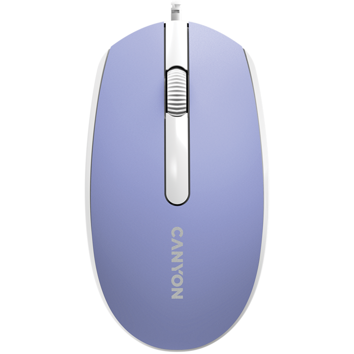 Мишка Canyon M-10, Лилав, USB