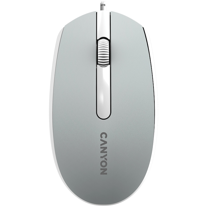 Mouse, Canyon, DPI 1000, USB, 1.5 m, Gri