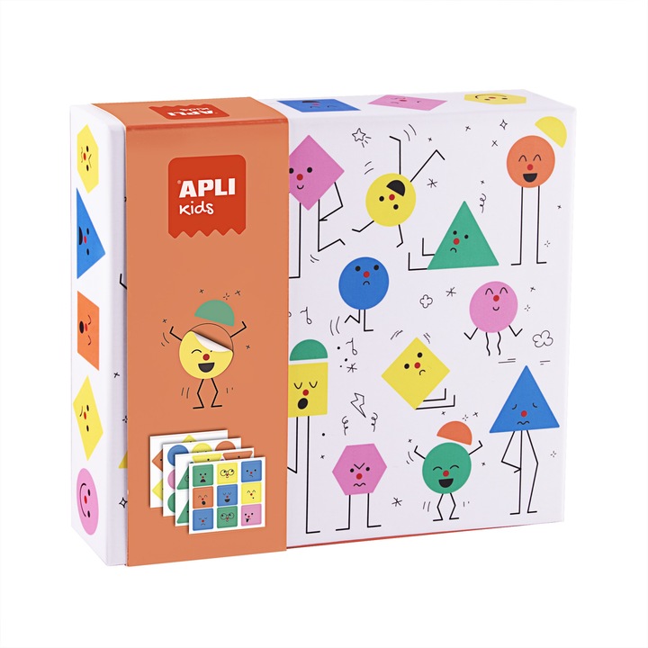 Cutia mea de Stickere - forme geometrice Emotii