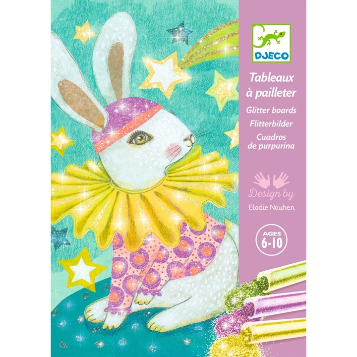 Set de arta, Djeco, Multicolor, 6 ani+