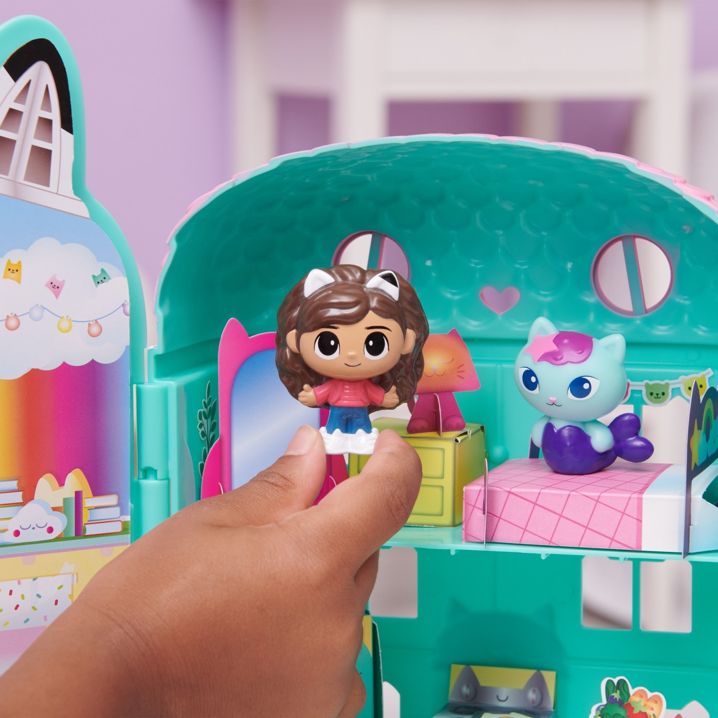 Set de joaca Gabby's Dollhouse - Mini Casa de papusi a lui Gabby - eMAG.ro
