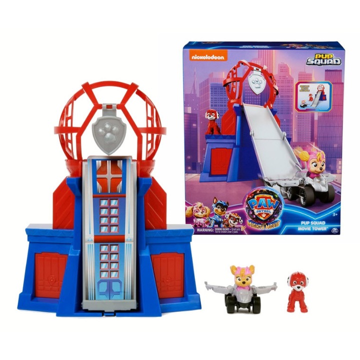 Set figurine si accesorii Paw Patrol, Spin Master, Multicolor