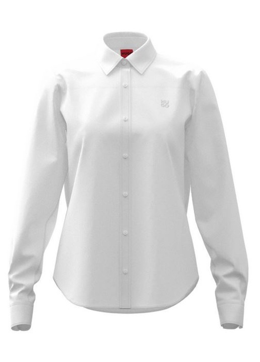 Női ing, Hugo, Pamut, Fehér, Fehér, 40