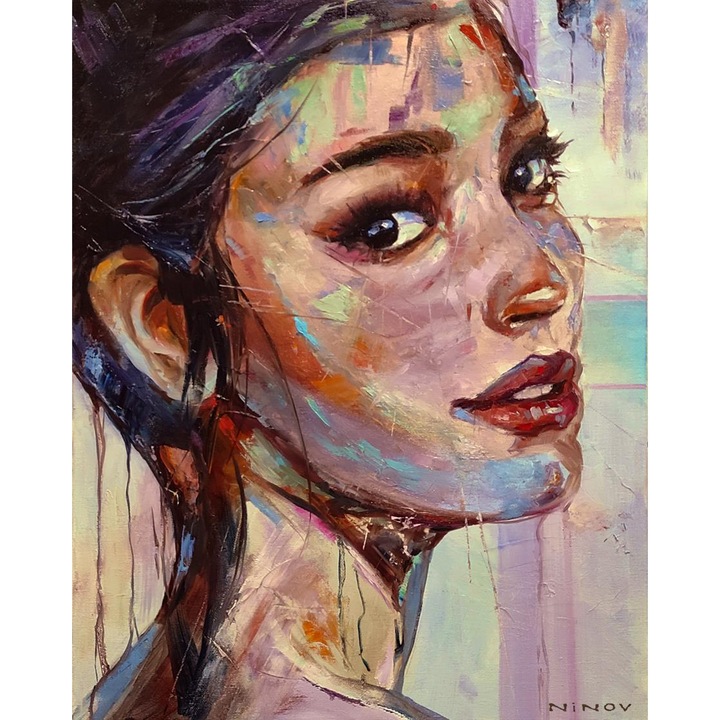 Рисуване по номера ITA ART, Желаеш ли ме, 40х50см, Многоцветен