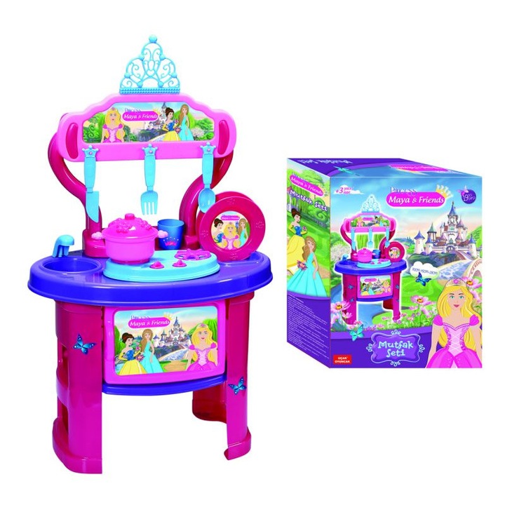 Gyerek konyhakészlet, Princess, 26 db