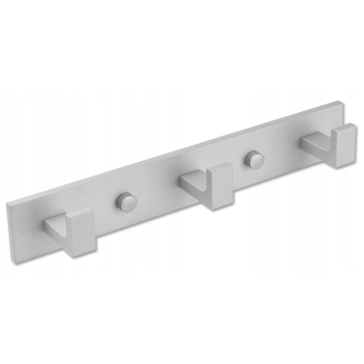 Cuier GMM Group, Loft Trio, 3 agatatori, Inox, Argintiu