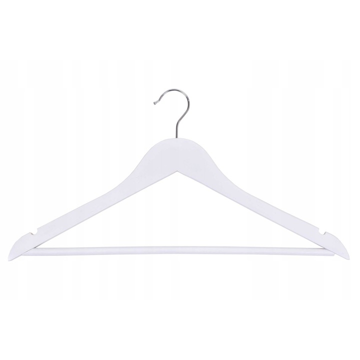 Set 100 umerase GMM Group, Rondo, Lemn/Inox, Alb