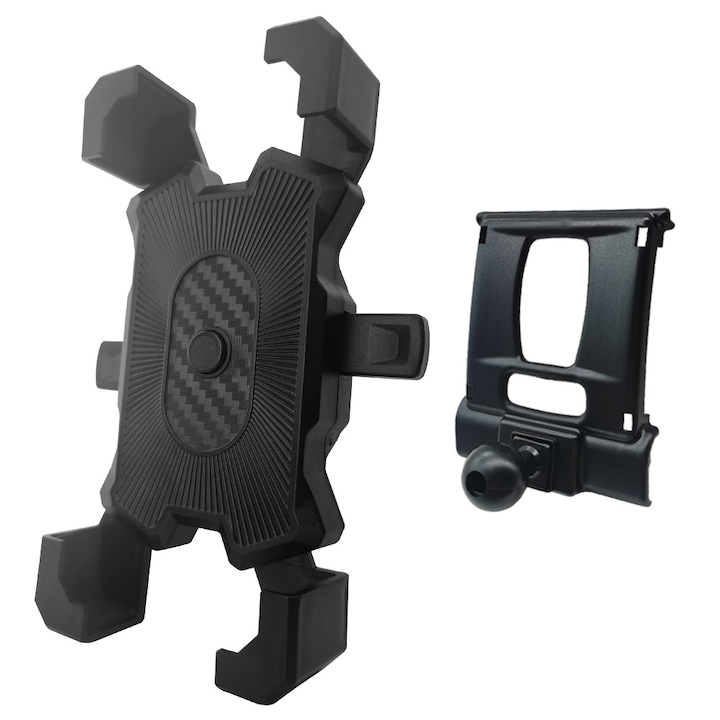 Suport auto pentru telefon, JOCUNDLY, Compatibil cu BMW Seria 3/4, Negru