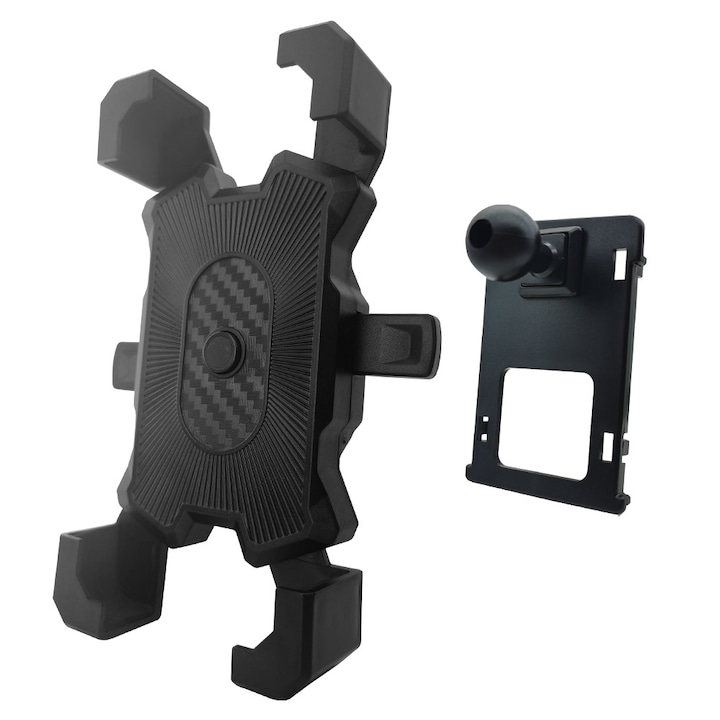 Suport auto pentru telefon, JOCUNDLY, Compatibil cu Volkswagen Golf 2015-2021, Negru