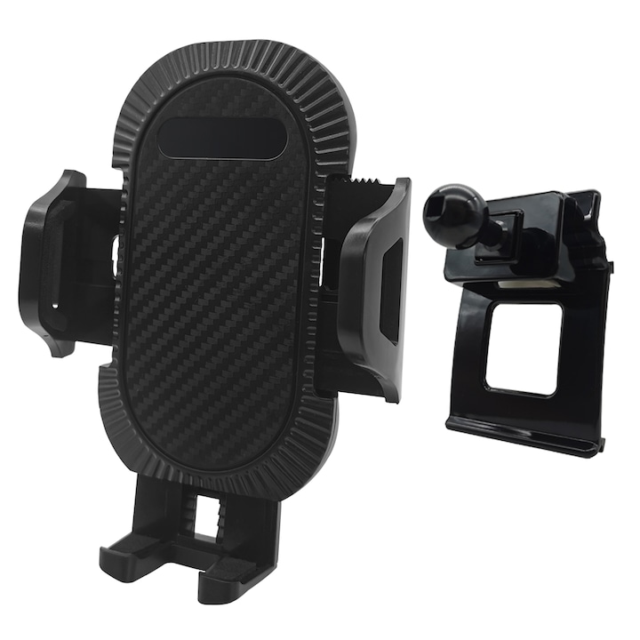 Suport auto pentru telefon, JOCUNDLY, Compatibil cu Audi 2009-2016, Negru