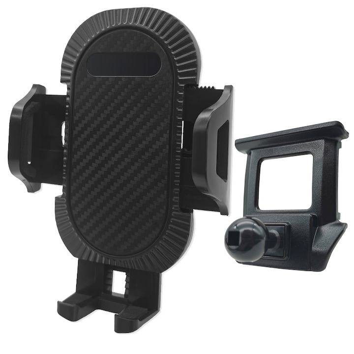Suport auto pentru telefon, JOCUNDLY, Compatibil cu Audi 2017-2024, Negru